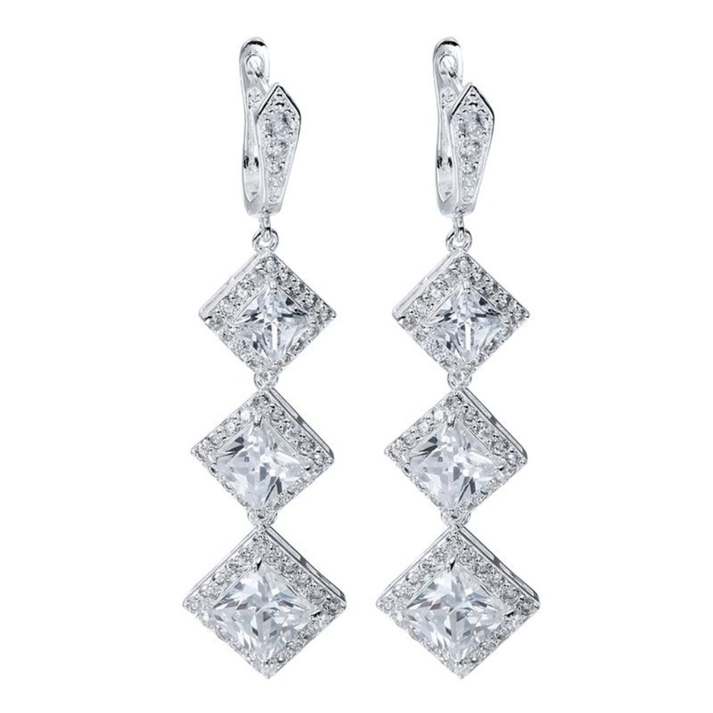 NWT Sapphire Dangle Earrings